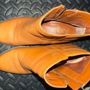 Lauren Ralph Lauren Brown Ankle Boots